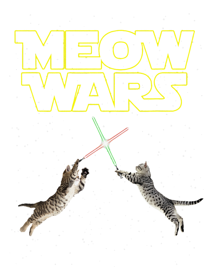 Meow Wars Cat Wars Funny Cat Cat Lover Hoodie