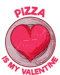 Pizza Is My Valentine Italian Food Funny Pizza Lover Humor Cute Gift 16 in Basic Backpack