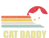 Cat Daddy Funny Vintage Style Cat Retro Distressed T-Shirt