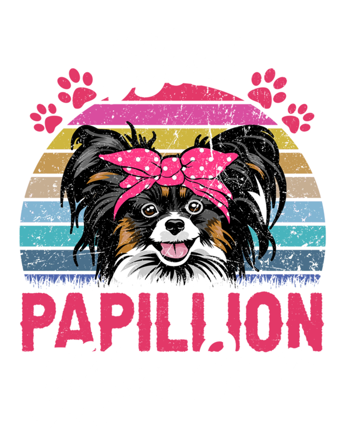 Vintage Best Papillion Mom Ever Gift T-Shirt