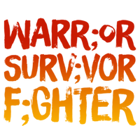 Warrior Fighter Survivor Semicolon Tal Health Awareness Gift Sustainable Beanie