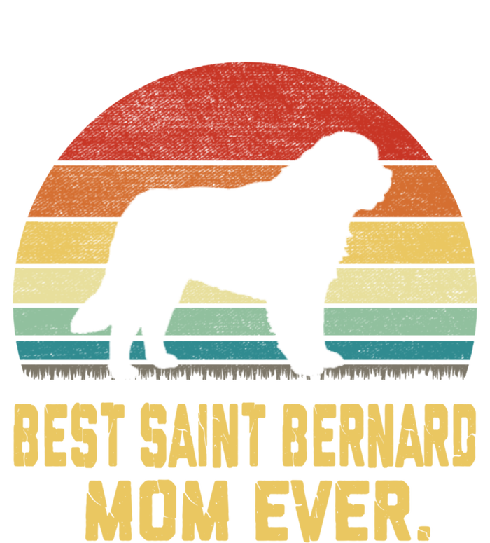 Vintage Best Saint Bernard Mom Ever Funny Gift Tall T-Shirt