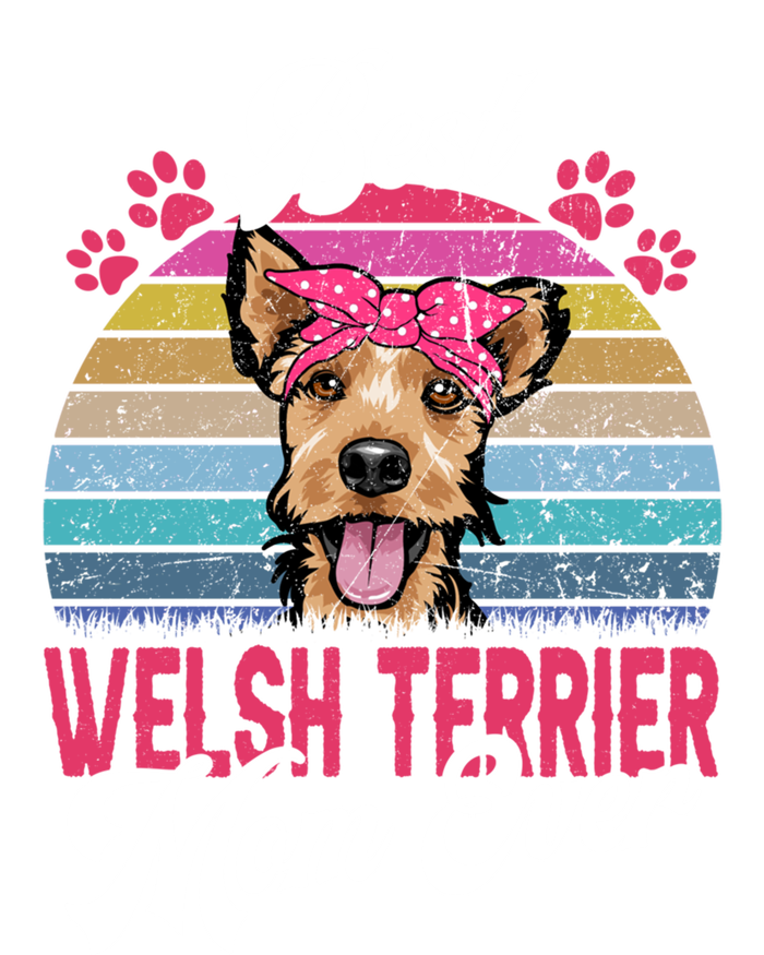 Vintage Best Welsh Terrier Mom Ever Great Gift T-Shirt