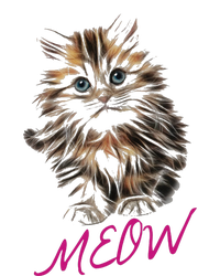 Cat Meow Kitty Funny Cats Mom And Cat Dad Gift T-Shirt