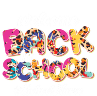 Welcome Back To School Nurse 1st Day Of School Nurse Leopard Funny Gift T-Shirt