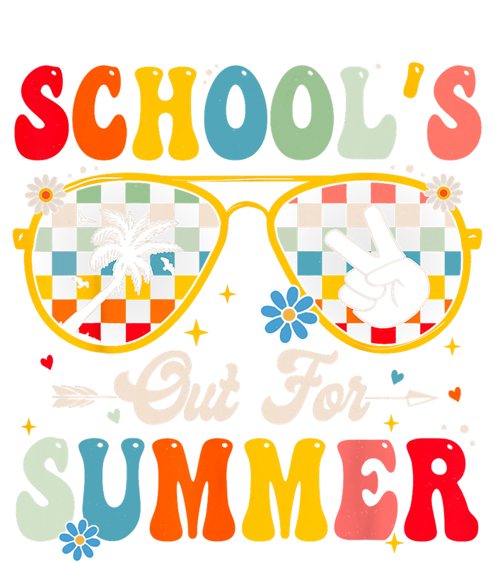 Retro Last Day Of Schools Out For Summer Teacher Boy Girl T-Shirt