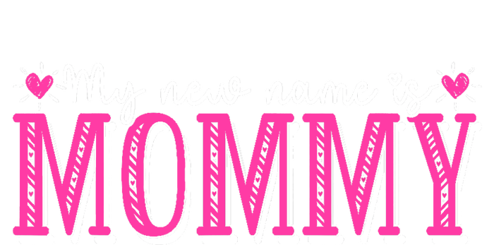 My New Name Is Mommy New Mom Mother's Day Mama Grandma Toddler Zip Fleece Hoodie