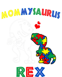 Wo Mommysaurus Autism Awareness Mother's Day Mommy Dinosaur Mom Sustainable Bucket Hat