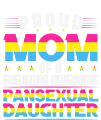 Wo Proud Mom Of An Awesome Pansexual Daughter Pan Pride LGBT Valucap Bio-Washed Visor