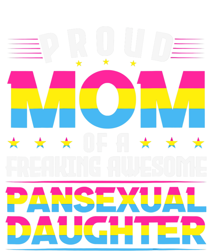 Wo Proud Mom Of An Awesome Pansexual Daughter Pan Pride LGBT Valucap Bio-Washed Visor