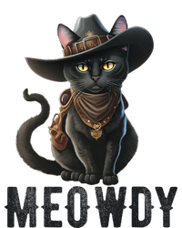 Meowdy Funny Cat Country Music Kitten Cowboy Hat Vintage T-Shirt