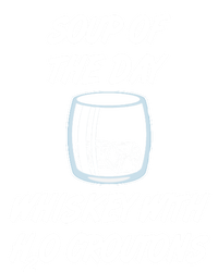 Whiskey Lover Soup Of Day With Water Croutons Humor Gift Sustainable Knit Beanie