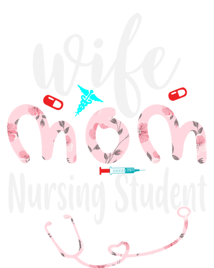 Wife Mom Nursing Student Mom Mothers Day Nurses Great Gift Ceramic Bell Ornament