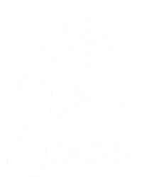 Wife Mom Nurse Mothers Day Funny Gift For Mommy Rn Fun Great Gift Canvas