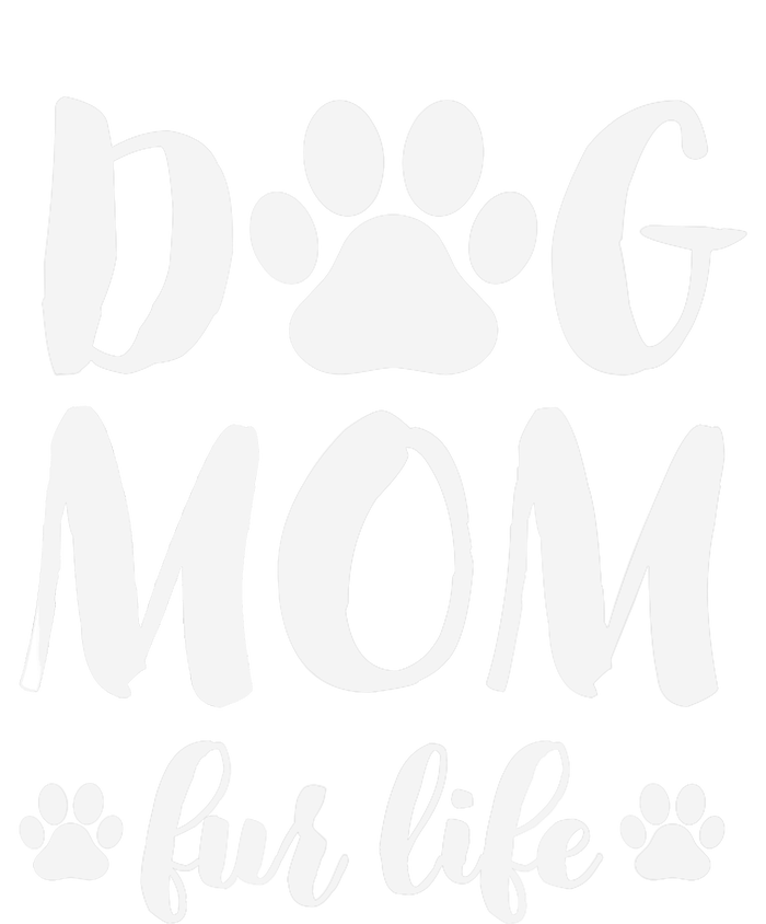 Dog Mom Fur Life Mothers Day Gift for Wo Wife Dogs Women's Perfect Tri Tunic Long Sleeve Shirt