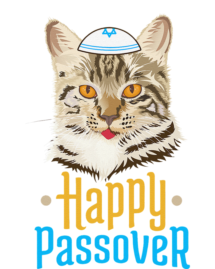 Passover Happy Passover Cat Funny Seder Jewish Holiday T-Shirt