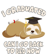 I Graduated Can I Go Back To Bed Now Graduation Long Sleeve Pajama Set