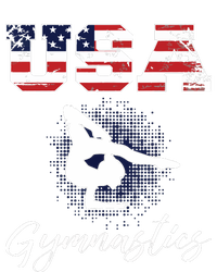 USA American Flag Gymnastics Tee Gymnast 4th Of July Women's Pullover Hoodie