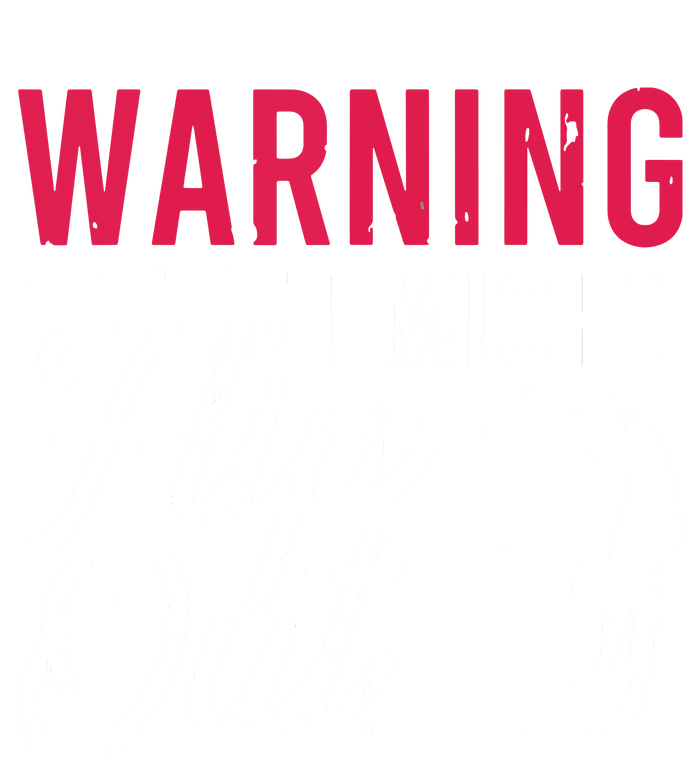 Warning I Might Flip Out Funny Gymnast Gymnastics Pun Outfit Grommeted Golf Towel