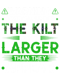 Warning Objects Under Kilt May Be Larger Scottish Irish Gift Baby Bodysuit