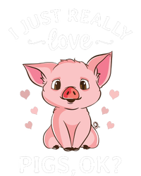 I Just Really Love Pigs Ok Hog Lover Cute Farmer Legacy Cool Fit Booney Bucket Hat