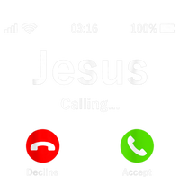 Jesus Is Calling Christian Cooling Performance Long Sleeve Crew