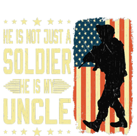 My Uncle Is A Soldier Hero Proud Army Nephew Niece Military Women's Perfect Tri Rocker Tank