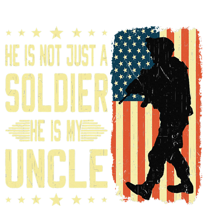 My Uncle Is A Soldier Hero Proud Army Nephew Niece Military Women's Perfect Tri Rocker Tank