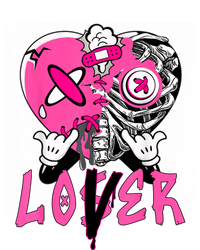 Racer Pink 5s Tee To Match Loser Lover Heart 5 Racer Blue Women's Long Sleeve Flannel Pajama Set 