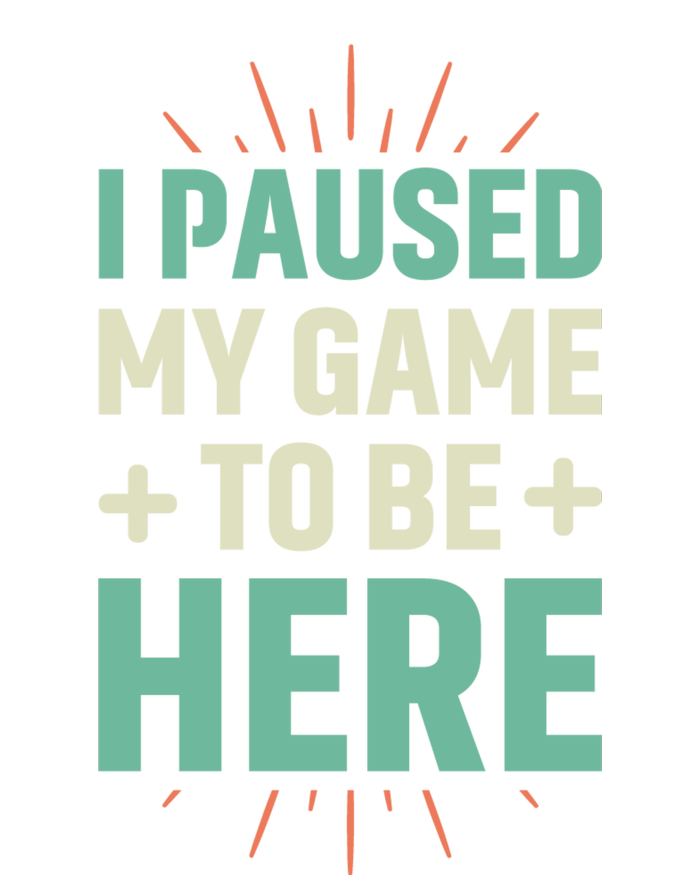 I Paused My Game To Be Here Toddler Sweatshirt