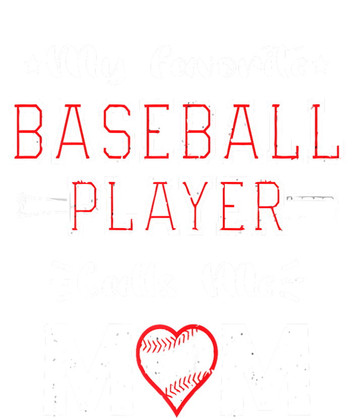 Womens My Favorite Baseball Player Calls Me Mom Cute Mothers Day Sustainable Bucket Hat