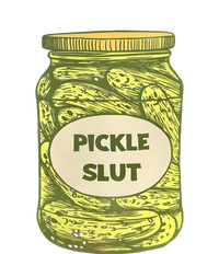 Pickle Slut Funny Canned Pickles Sustainable Beanie