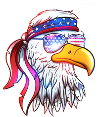 Funny American USA Flag Bandana Eagle Tall Sweatshirt