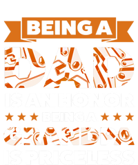 Being A Dad Is An Honor Being A Grandpa Family Gift T-Shirt