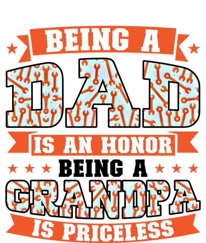 Being A Dad Is An Honor Being A Grandpa Graddad Gift Tie-Dye T-Shirt