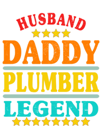 Best Great Husband Daddy Plumber Legend Vintage Fathers Day Gift T-Shirt