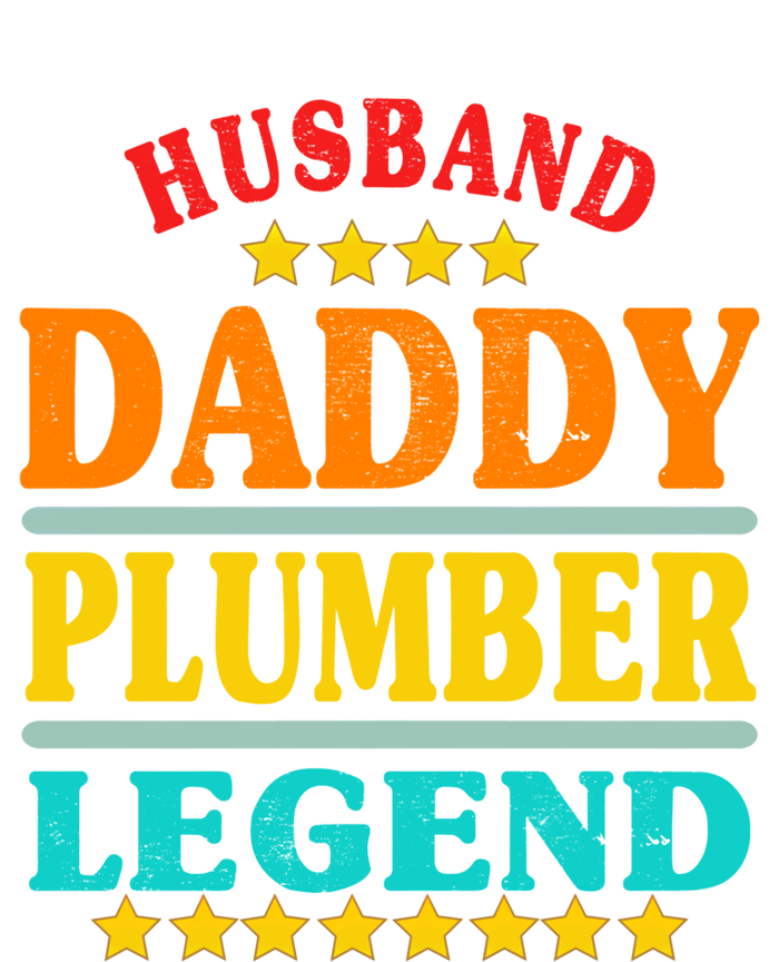 Best Great Husband Daddy Plumber Legend Vintage Fathers Day Gift T-Shirt