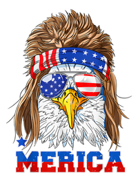 Eagle Mullet Merica Men 4th Of July American Flag USA T-Shirt