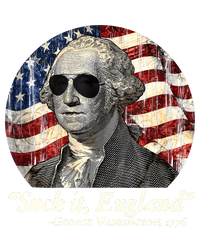 Suck It England Funny 4th Of July George Washington 1776 Bumper Sticker