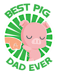 Best Pig Dad Ever Gift Tie-Dye T-Shirt