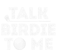 Talk Birdie To Me - Funny Golf Player Pun Golfer Kids Sweatshirt