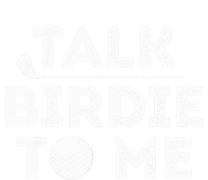 Talk Birdie To Me - Funny Golf Player Pun Golfer Kids Sweatshirt