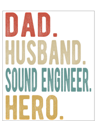 Dad Husband Sound Engineer Hero Great Gift Mousepad