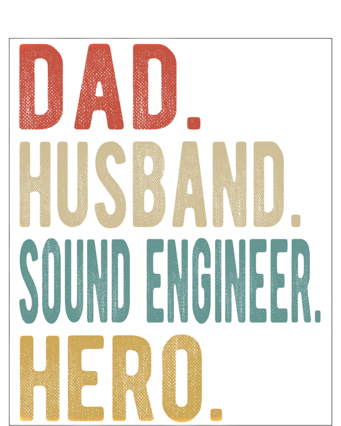 Dad Husband Sound Engineer Hero Great Gift Mousepad