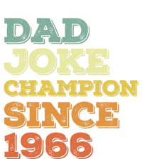 Dad Joke Champion Since 1966 Gift Birthday Fathers Day Gift Kids T-Shirt