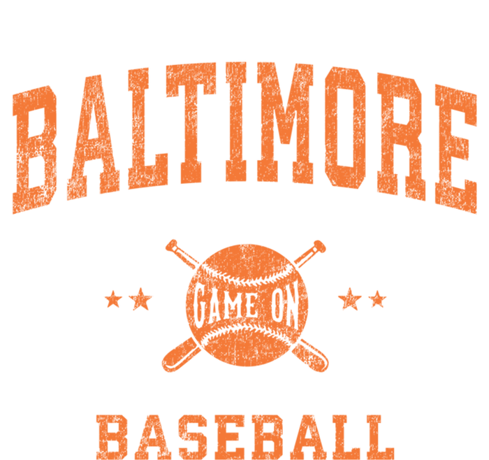 Baltimore Vintage Baseball Throwback Retro Design T-Shirt