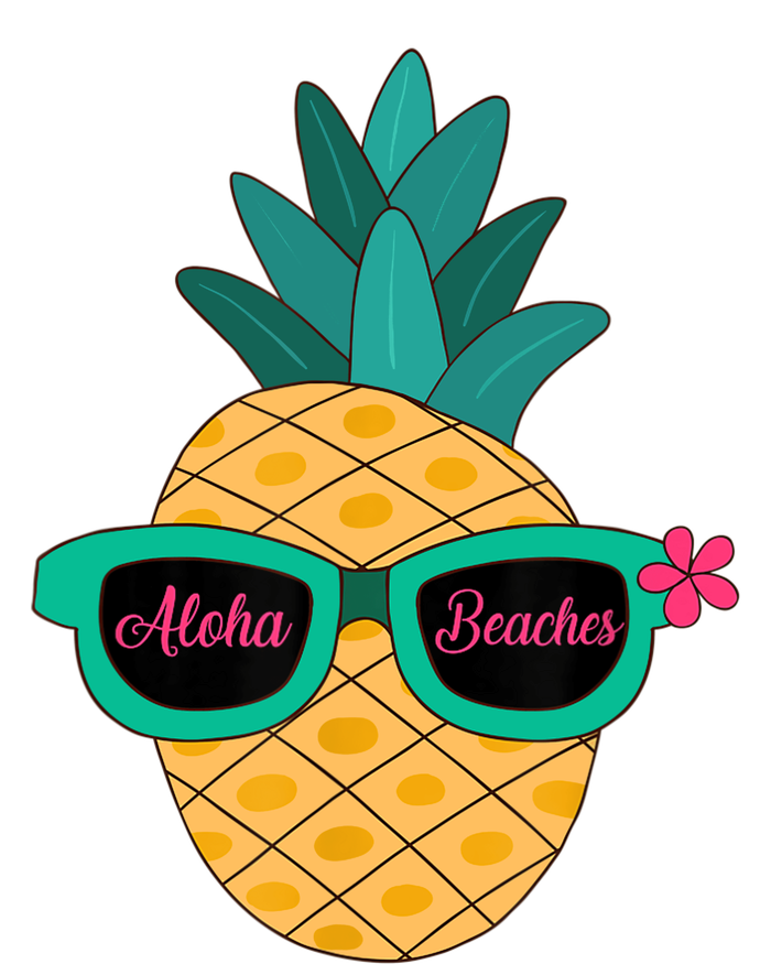 Pineapple Sunglasses Aloha Beaches Hawaiian - Hawaii T-Shirt