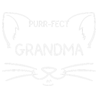 Purrfect Grandma Funny Cat Lover Grandmother Kitty Owner Tall Long Sleeve T-Shirt