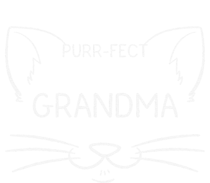 Purrfect Grandma Funny Cat Lover Grandmother Kitty Owner Tall Long Sleeve T-Shirt