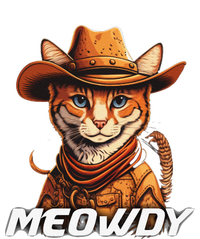 Funny Mashup Meowdy Cat Cowboy Hat Country Lover T-Shirt